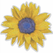 ひまわり シール (正面)