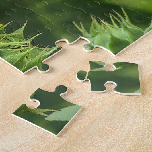 ひまわり ジグソーパズル (側面)