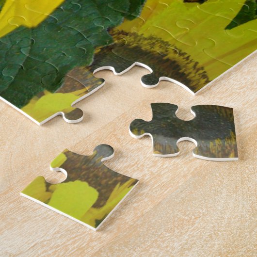 ひまわり ジグソーパズル (側面)