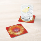 ひまわり スクエアペーパーコースター (インサイチュ)