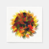 ひまわり スタンダードカクテルナプキン (正面)