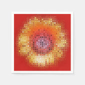 ひまわり スタンダードカクテルナプキン (正面)