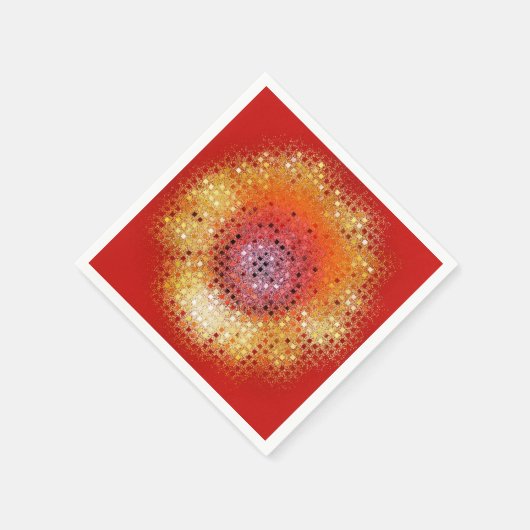 ひまわり スタンダードカクテルナプキン (角)