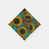ひまわり スタンダードカクテルナプキン (角)