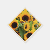 ひまわり スタンダードカクテルナプキン (角)