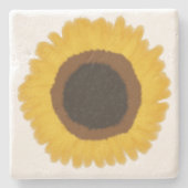 ひまわり ストーンコースター (正面)