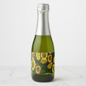 ひまわり スパークリングワインラベル (正面)