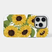 ひまわり スマホケース iPhoneケース (裏面横)