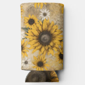 ひまわり スリム缶クーラー (裏面)