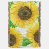 ひまわり スローブランケット (正面縦)