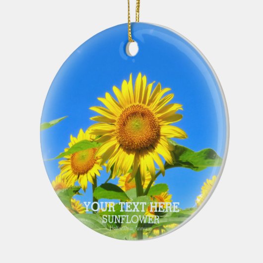 ひまわり セラミックオーナメント (左)