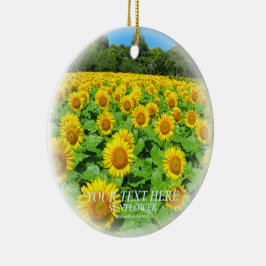 ひまわり セラミックオーナメント