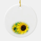 ひまわり セラミックオーナメント (裏面)