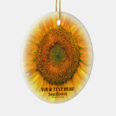 ひまわり セラミックオーナメント (右)
