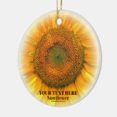 ひまわり セラミックオーナメント (左)