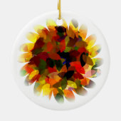 ひまわり セラミックオーナメント (裏面)