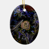 ひまわり セラミックオーナメント (裏面)