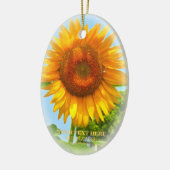 ひまわり セラミックオーナメント (左)