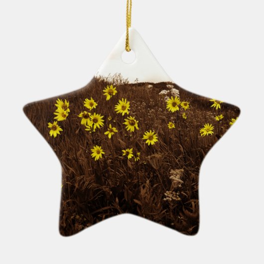 ひまわり セラミックオーナメント (正面)