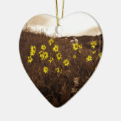 ひまわり セラミックオーナメント (左)