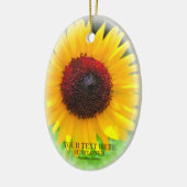 ひまわり セラミックオーナメント (左)
