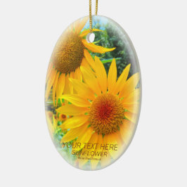ひまわり セラミックオーナメント