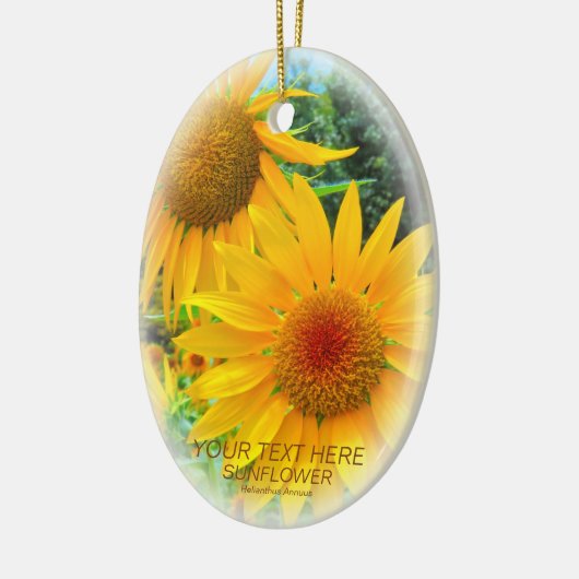 ひまわり セラミックオーナメント (左)
