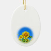 ひまわり セラミックオーナメント (裏面)