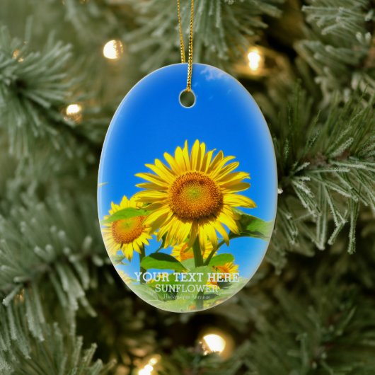 ひまわり  セラミックオーナメント (ツリー)