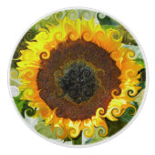 ひまわり セラミックノブ (正面)