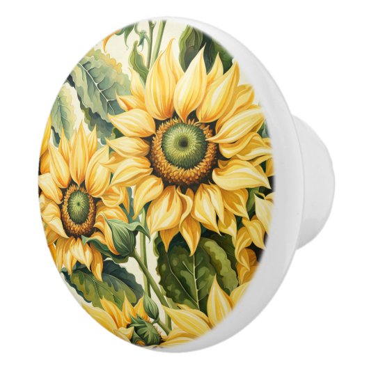 ひまわり セラミックノブ (右)