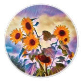 ひまわり セラミックノブ (正面)