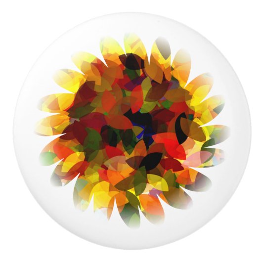 ひまわり セラミックノブ (正面)