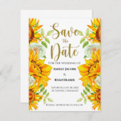 ひまわり セーブザデート (正面/裏面)