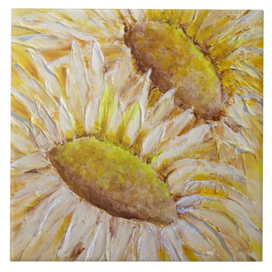 ひまわり タイル (正面)