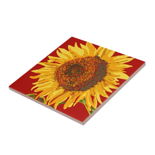 ひまわり タイル (側面)