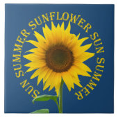ひまわり タイル (正面)