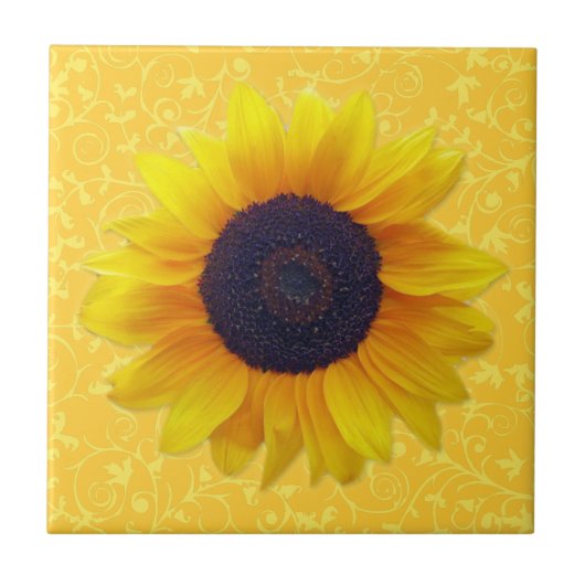 ひまわり タイル (正面)