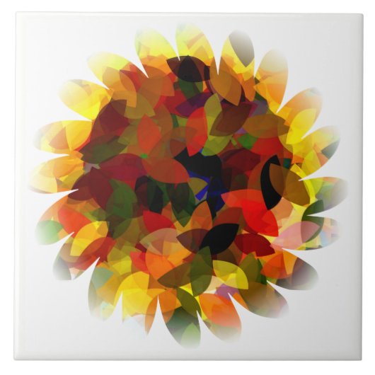 ひまわり タイル (正面)