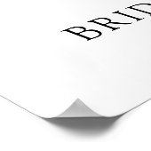 ひまわり ティータイム ブライダルシャワー ウェルカムサイン ポスター (角)