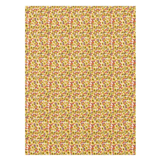 ひまわり テーブルクロス (正面)