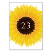 ひまわり テーブルナンバー (裏面)