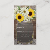 ひまわり&デイジーメイスンジャー友人を参照 紹介カード (裏面)