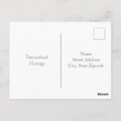 ひまわり デジタル水彩2 ポストカード (裏面)