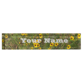 ひまわり デスクネームプレート