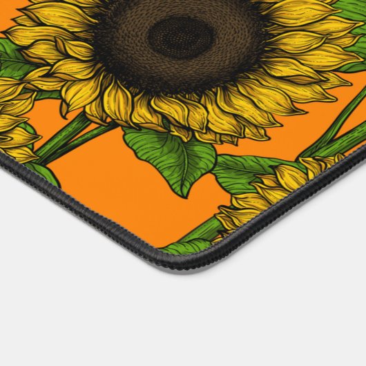 ひまわり デスクマット (コーナー)