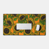 ひまわり デスクマット (キーボード&マウス)