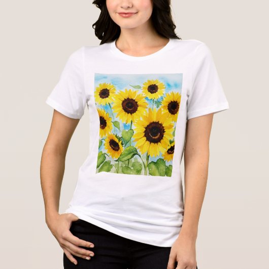 ひまわり トライブレンドＴシャツ (正面)