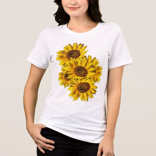 ひまわり  トライブレンドＴシャツ (正面)