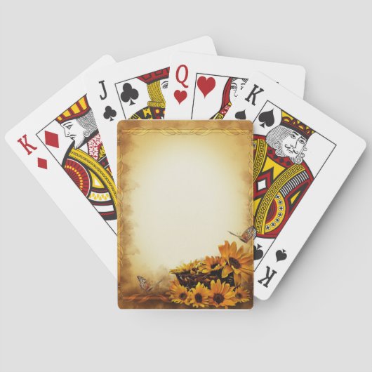 ひまわり トランプ (裏面)